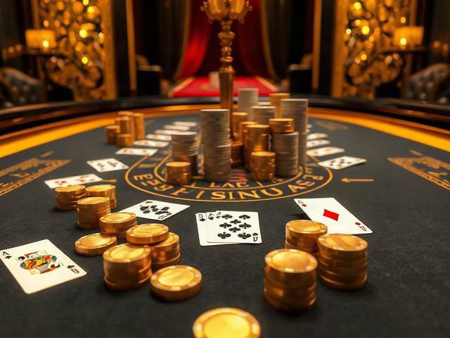 Baccarat Prestige live casino table