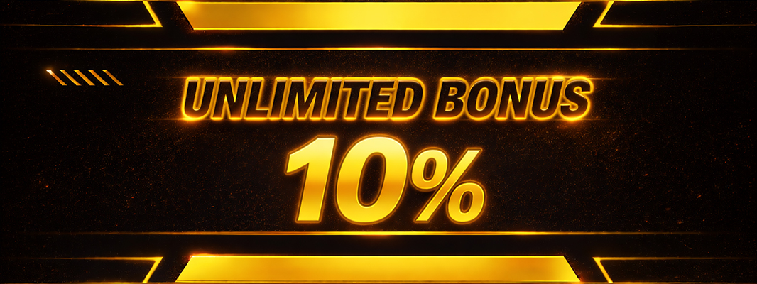 Unlimited Bonus 10% at GOWIN18 AU